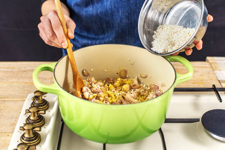 COOK THE RISOTTO