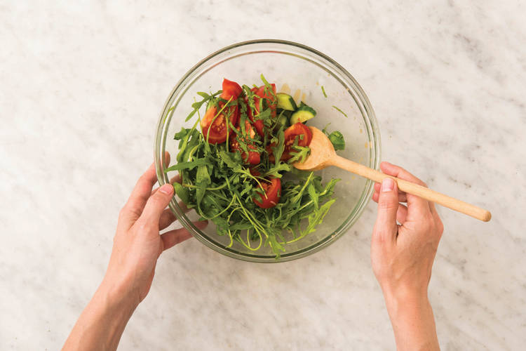 MAKE THE SALAD