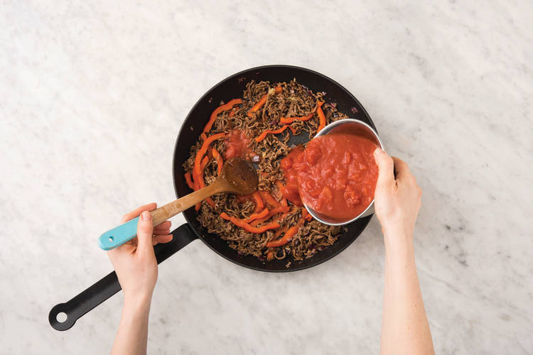 Cook the Moroccan beef