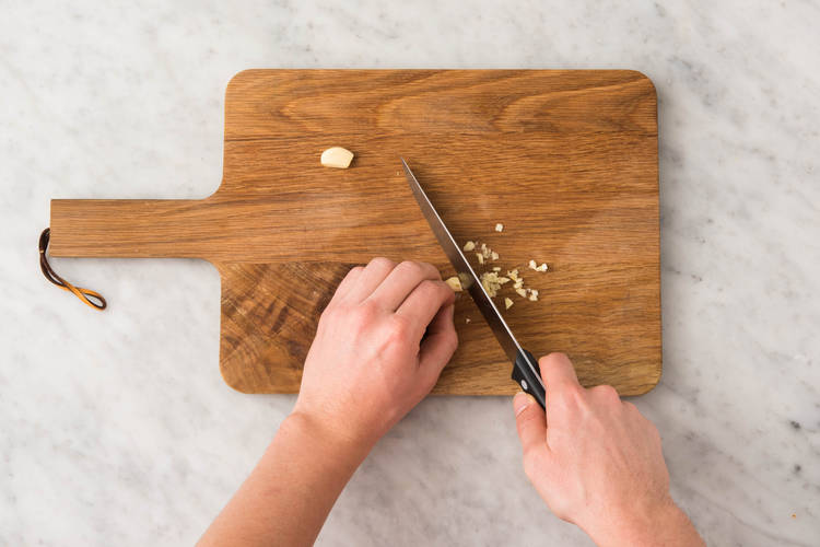 Prep and Cook Garlic