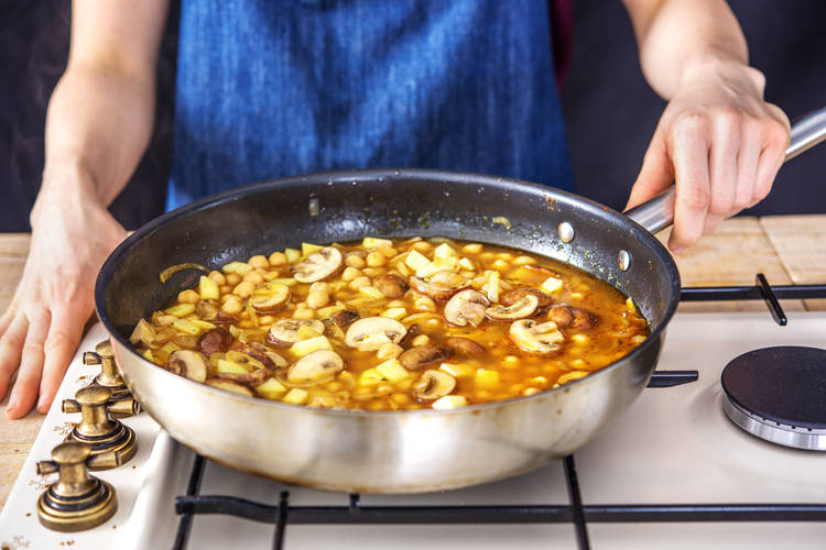 Add the Chickpeas