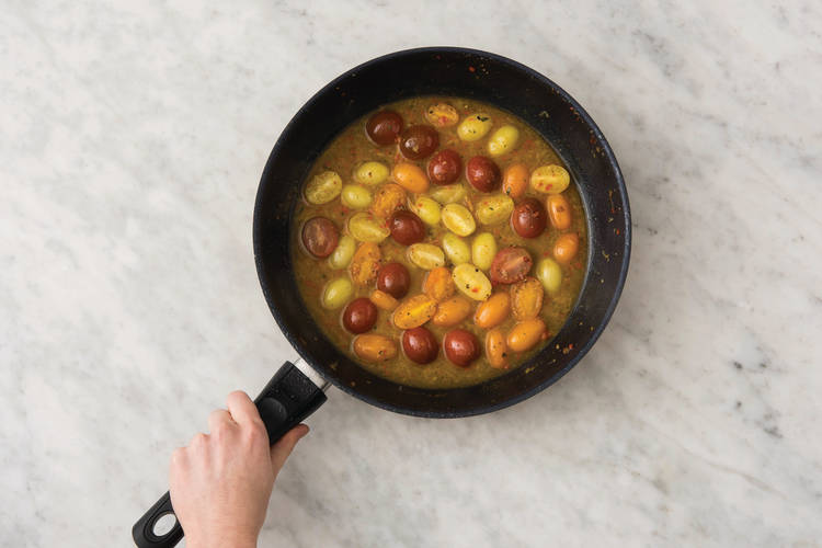 COOK THE TOMATOES