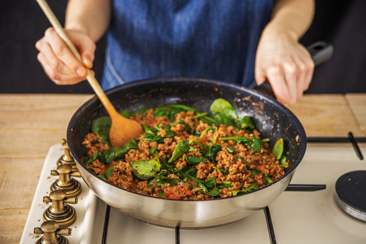 Add the Spinach