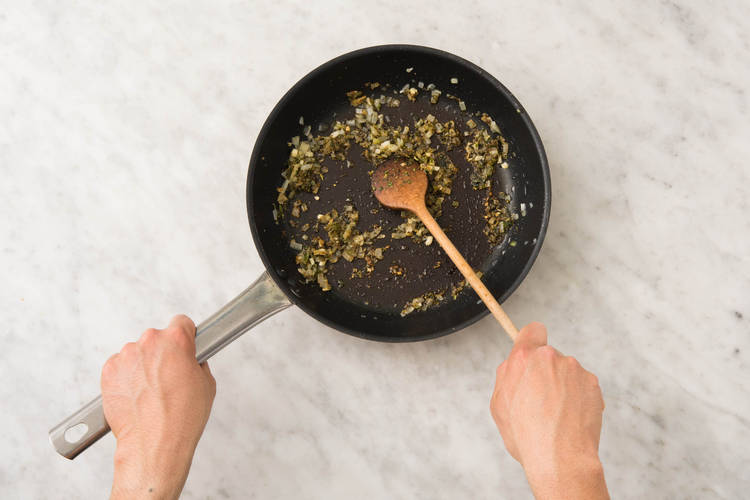 Cook Onion and Aromatics