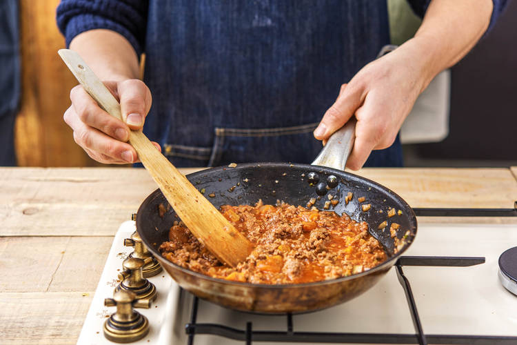 WURSTPFANNE FERTIGSTELLEN