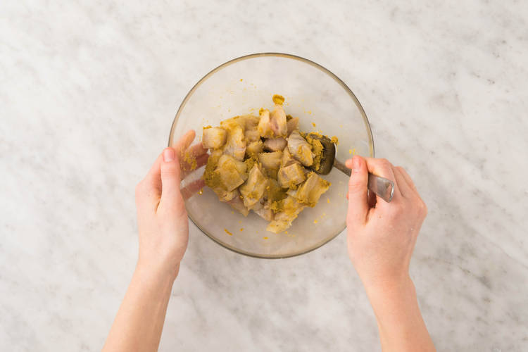 Découper et mélanger