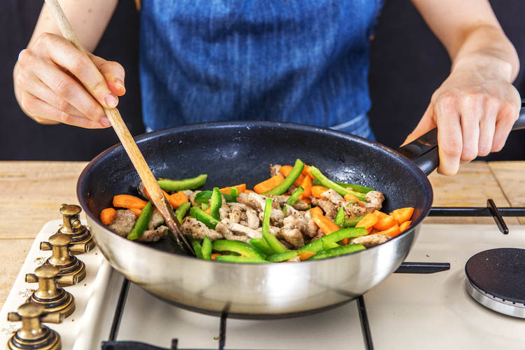 Stir-Fry the Pork