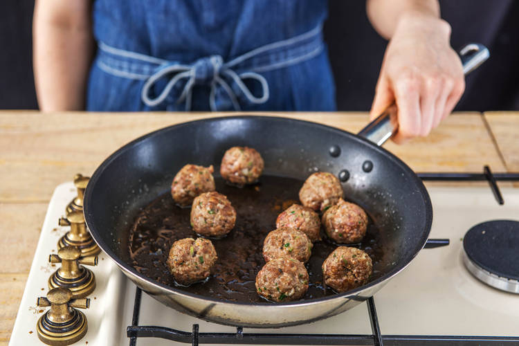 Brown the Meatballs