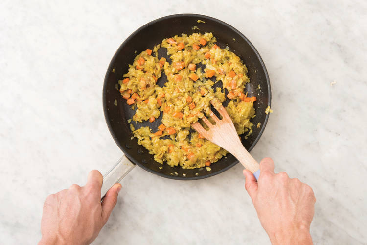 Cook the filling