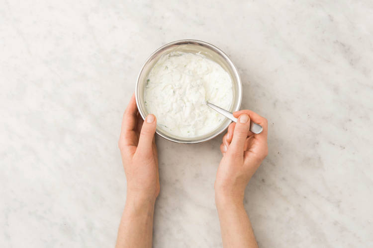 MAKE THE TZATZIKI