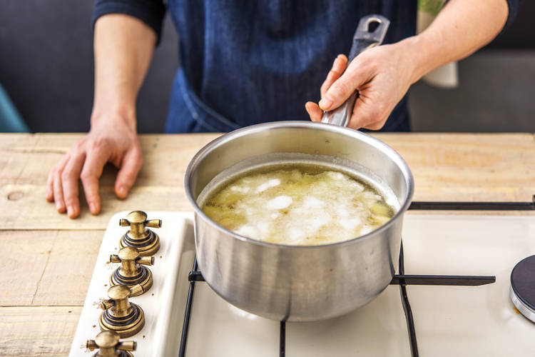 Cook the potato