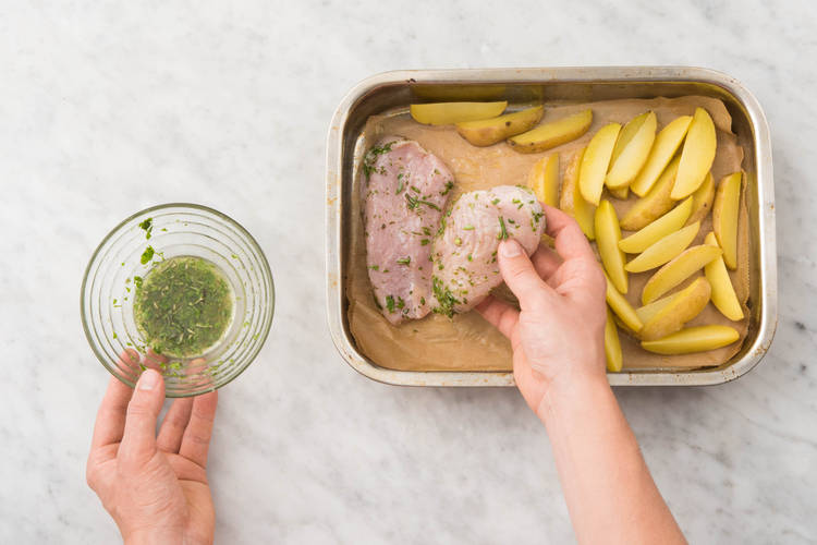 TRUTENSCHNITZEL MARINIEREN