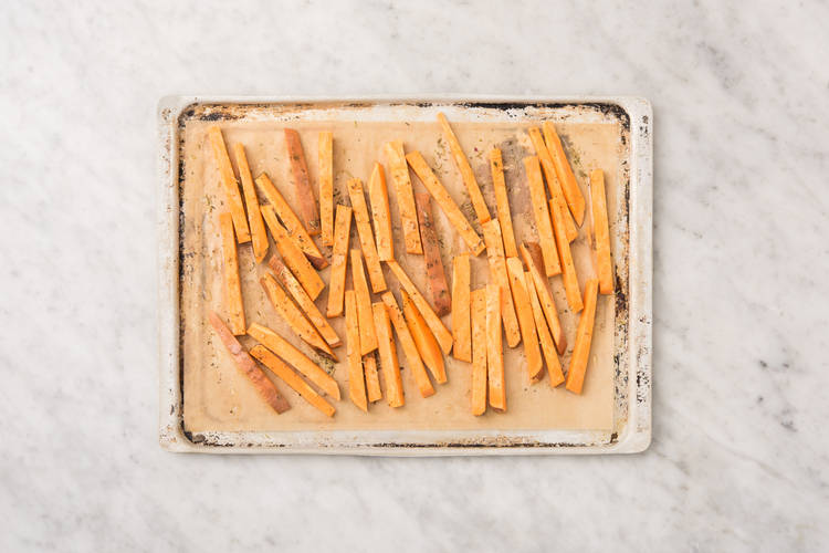 Cuire les patates douces