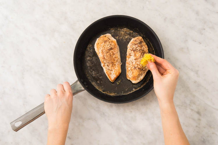 Cuire le filet de poulet