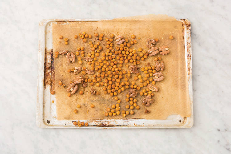 Roast the chickpeas