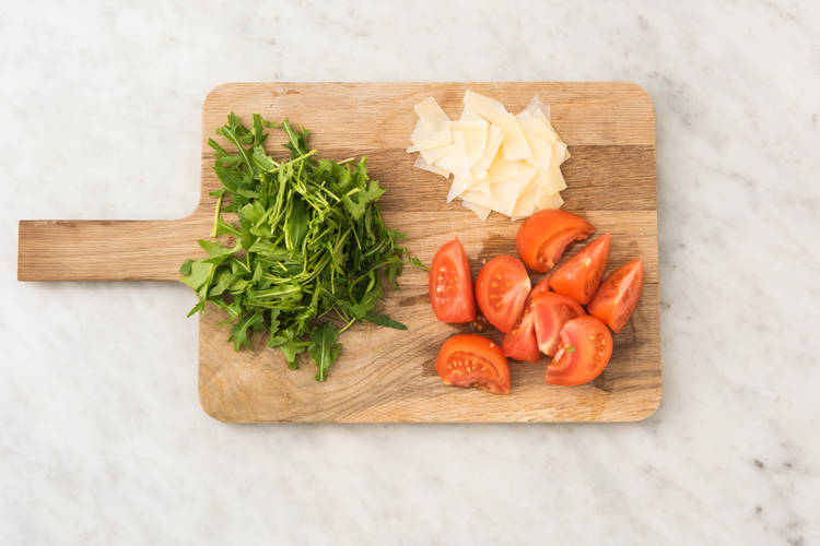 salatzutaten vorbereiten