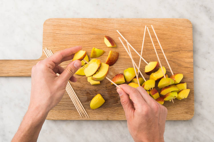 FÜR DIE FRUCHTSPIEßE