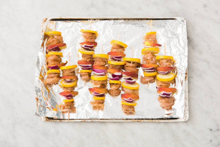4 BROIL SKEWERS