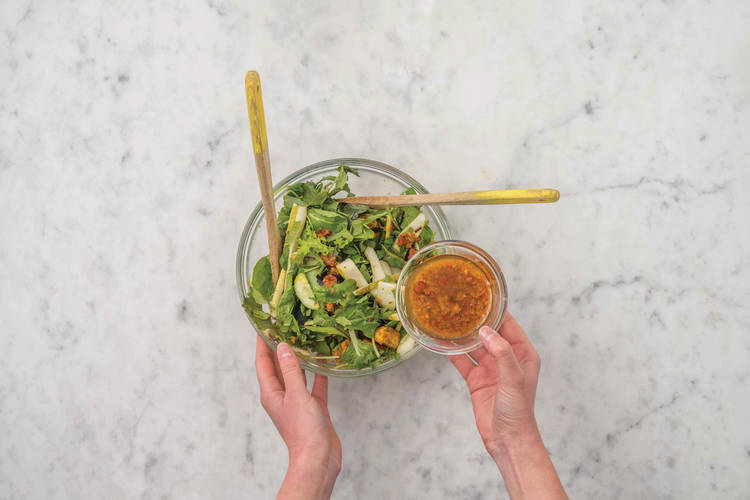 Toss the salad