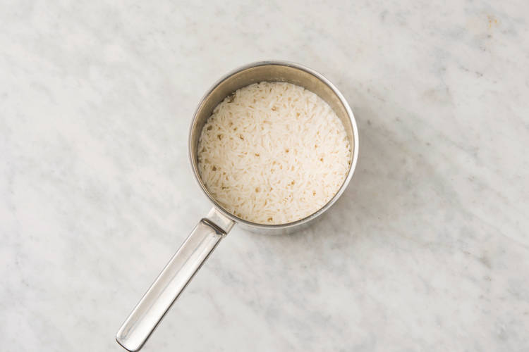 Prep the rice