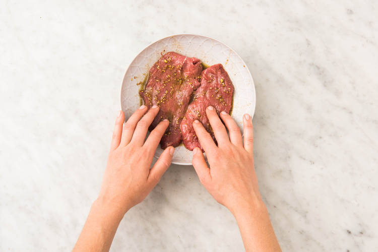 STEAKS MARINIEREN