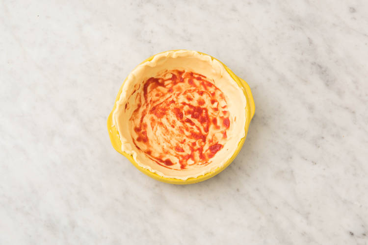 Quiche backen
