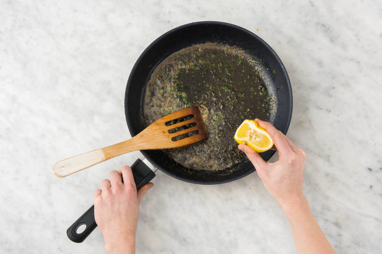 Brown Butter and Finish Risotto