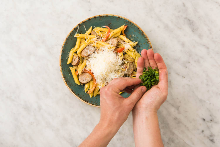 Finish and Serve Dinner