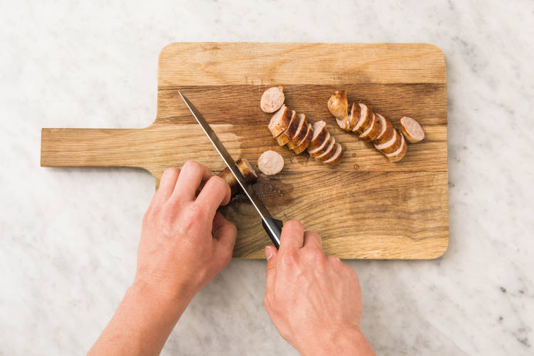Cook Sausages and Pasta