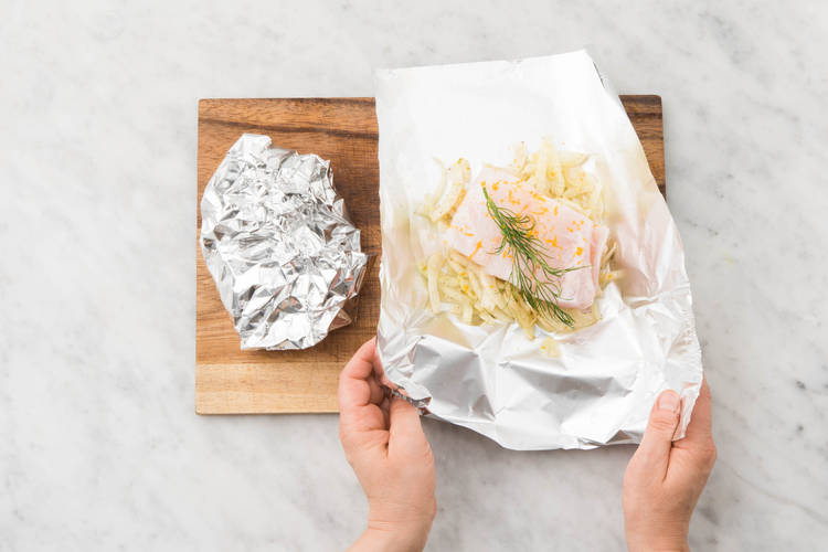 Enfournez les papillotes