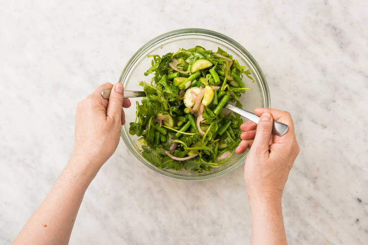 5 PRÉPARER LA SALADE