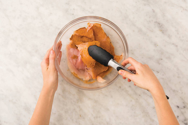 COOK THE CHICKEN