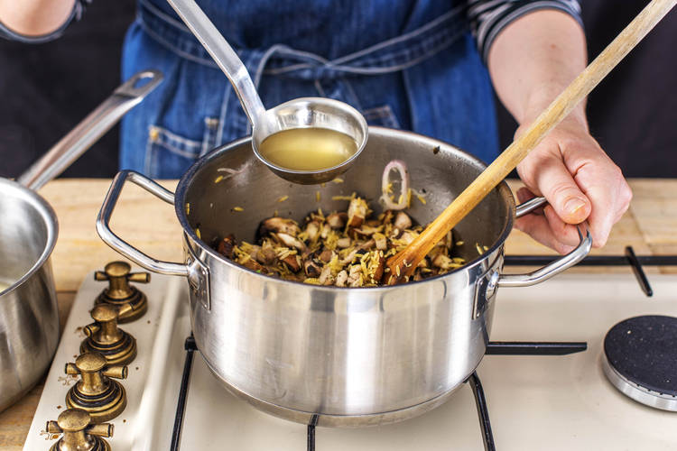 Risotto zubereiten