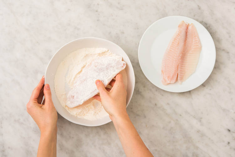 Welsfilets VORBEREITEN