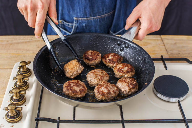 Fry the Koftas