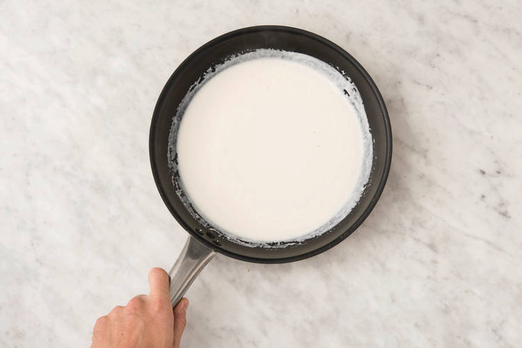 Make the coconut sauce