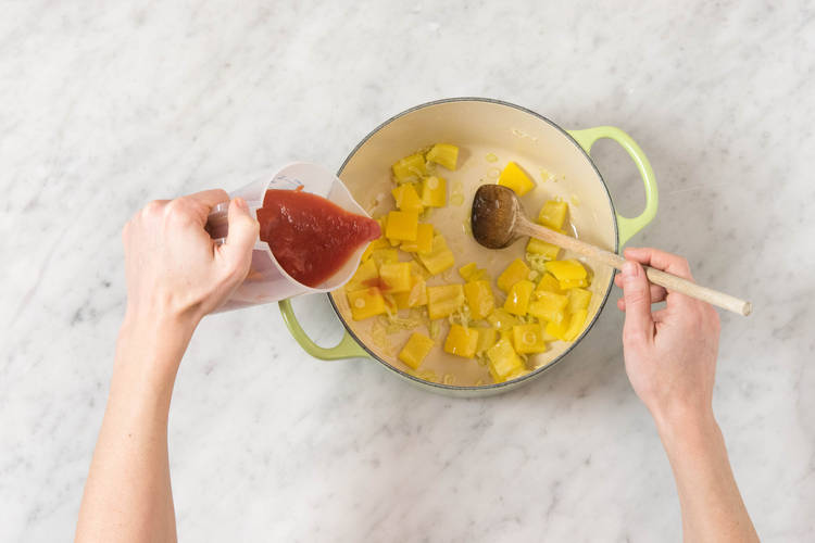 Suppe ablöschen