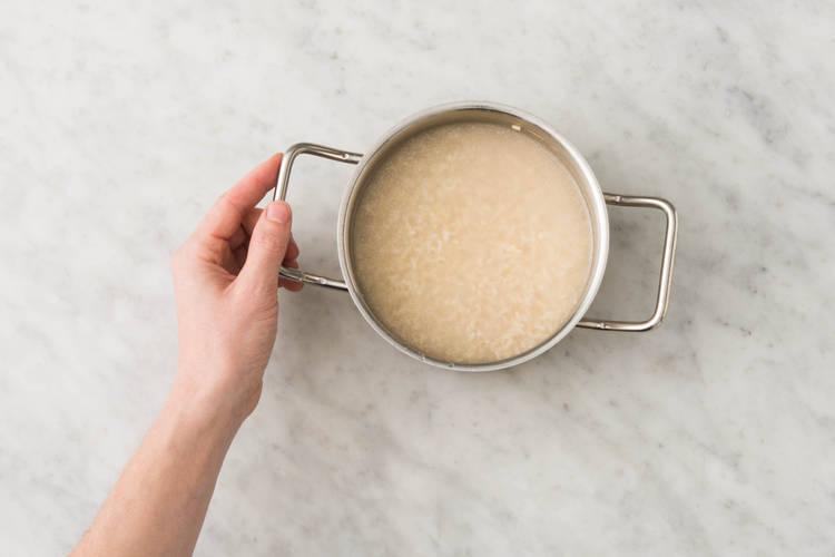 Cuire le riz à couvert