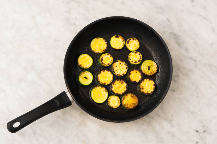 Courgette bakken