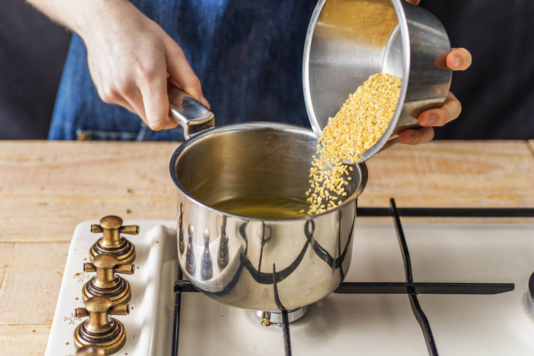 Cook the Bulgur