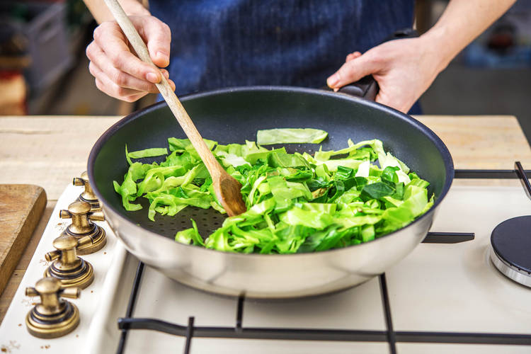 Fry the Greens