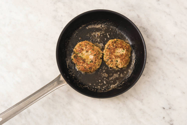Cook the patties