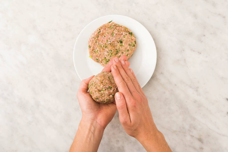 Make the patties