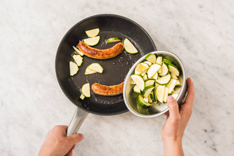 Cuire les merguez