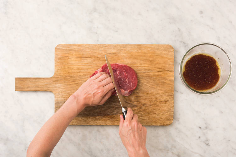 Flavour the beef