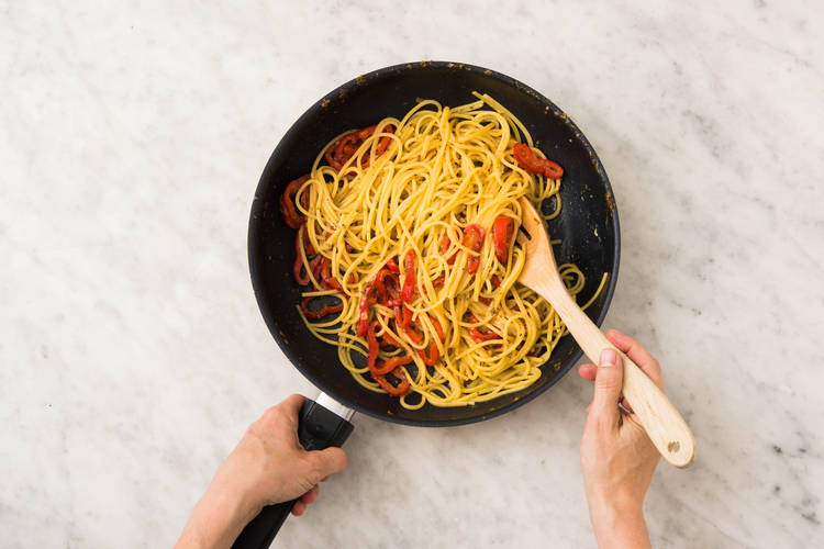 Mélangez les linguine