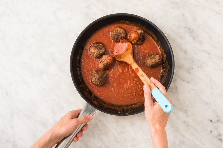 Cuire les boulettes