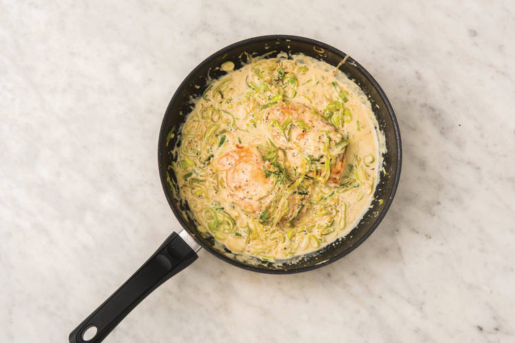 MAKE THE LEEK SAUCE