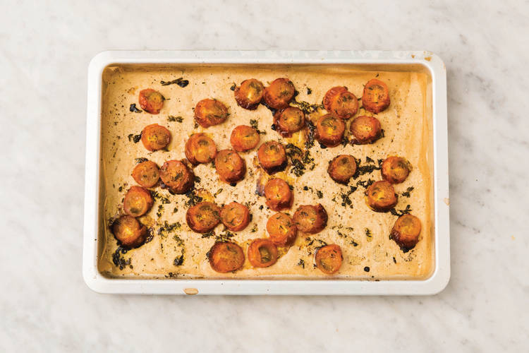 Roast the tomatoes
