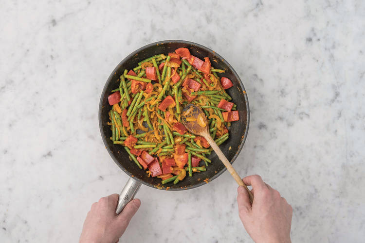 ADD THE VEGGIES